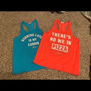 VS Pink ultimate tanks set